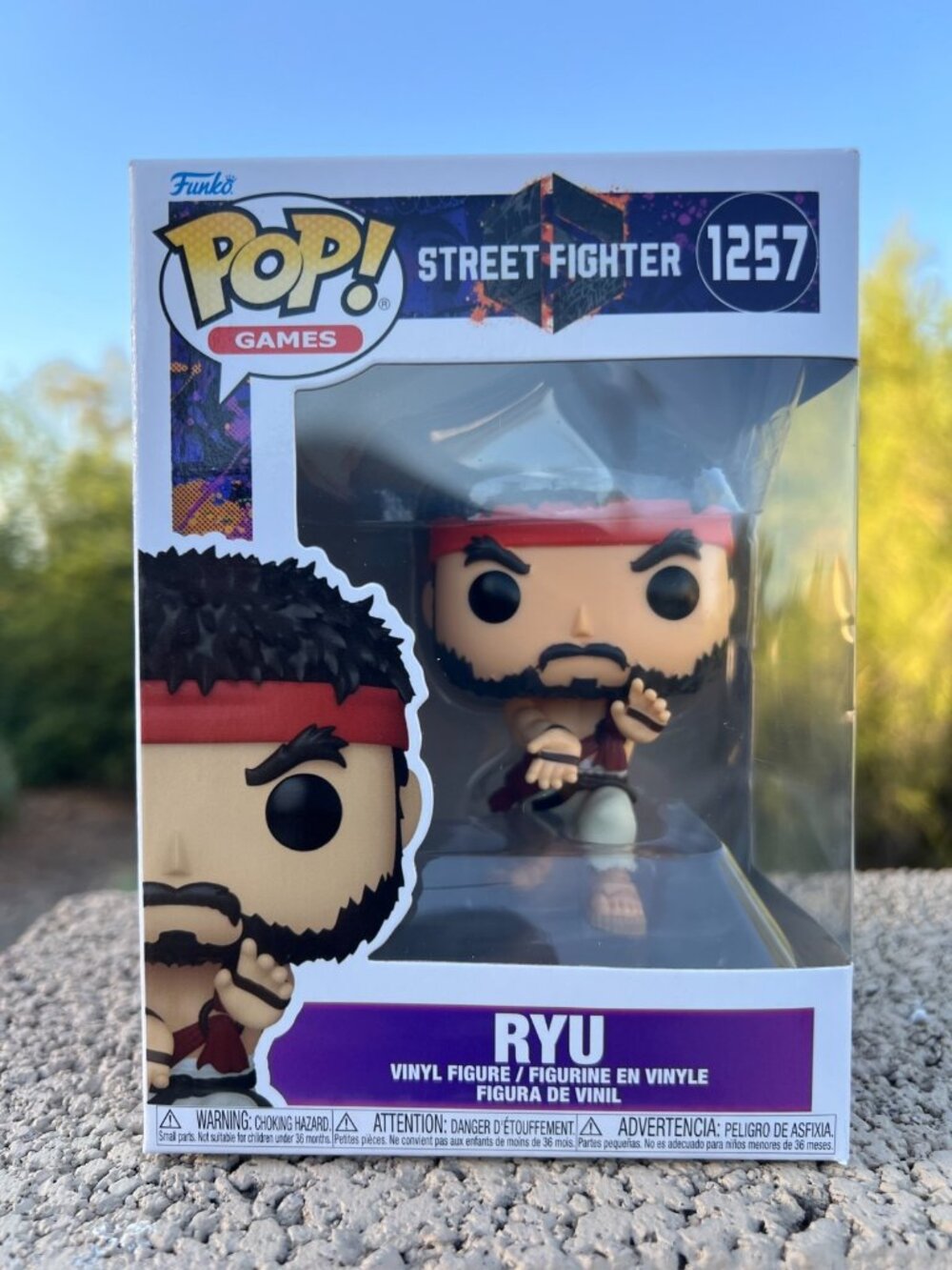Funko Pop Games - Street Fighter - Ryu (#1257, NEW)